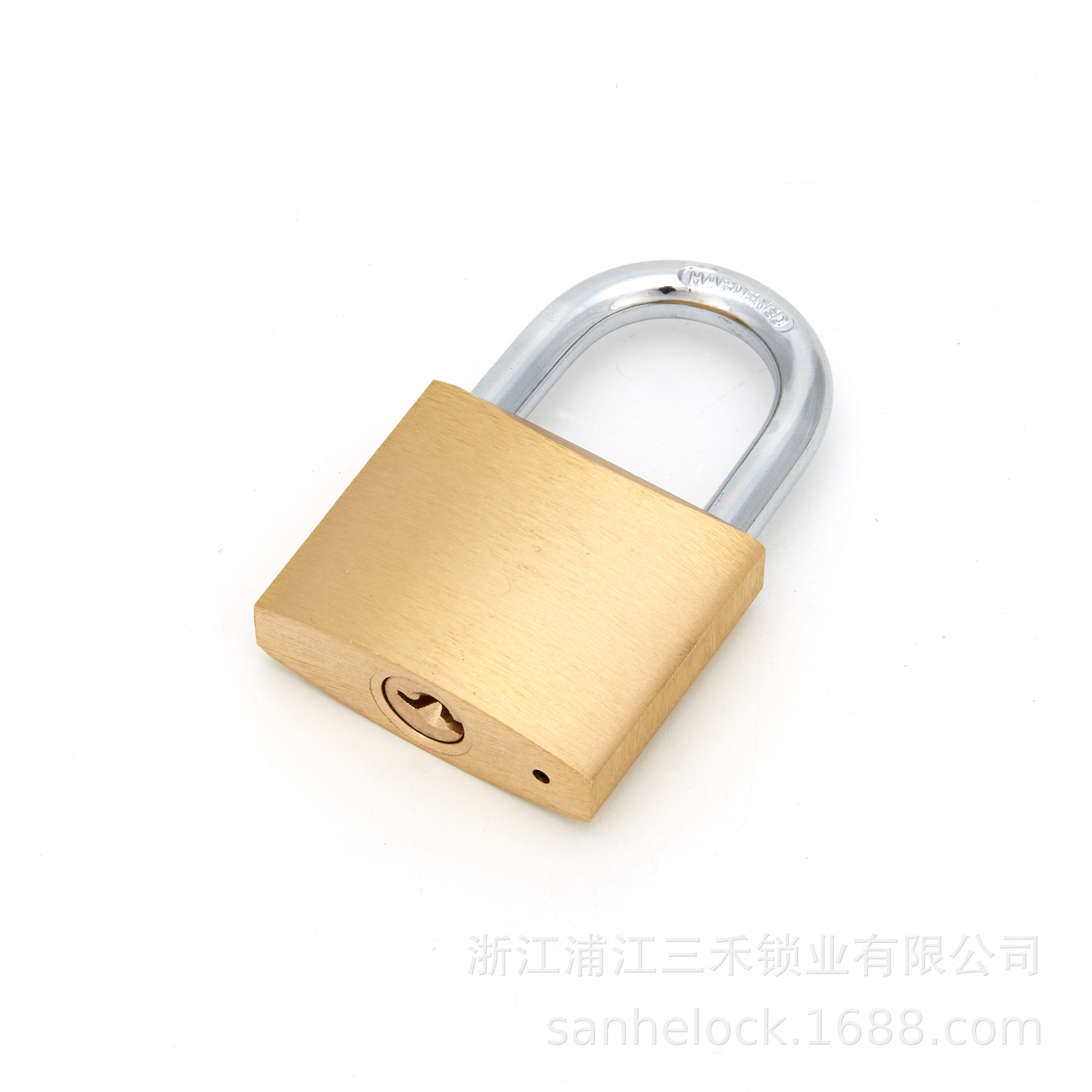 Lock Padlock Copper Lock Door Lock Anti-Rust Lock Full Copper Lock High-Grade Lock Waterproof Lock Pull Light Copper Lock