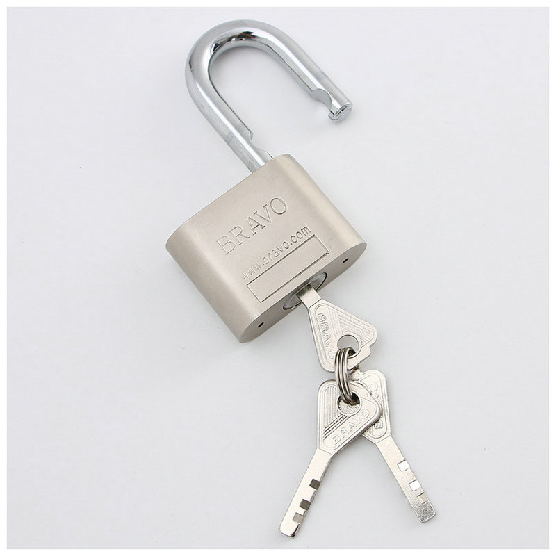 Custom Logo Large round Corner Blade Padlock Electroplating Anti-Rust Long Beam Lock Open Box Lock Cabinet Lock Anti-Theft Door Iron Locks