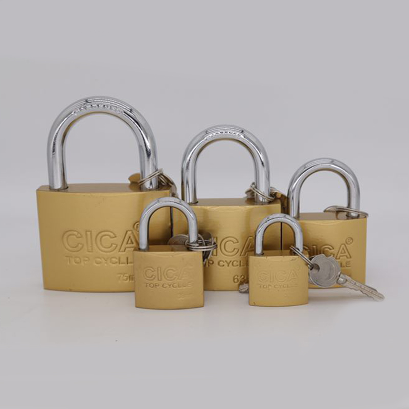 Household pure brass mini brass padlock case lock small padlock Dormitory cabinet door lock trunk padlock