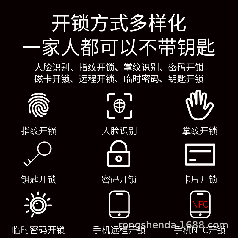 Dual Screen Automatic Peephole Viewer Home Double Open Villa Anti-Theft Timber Door Lock Face Recognition Smart Lock Fingerprint Lock