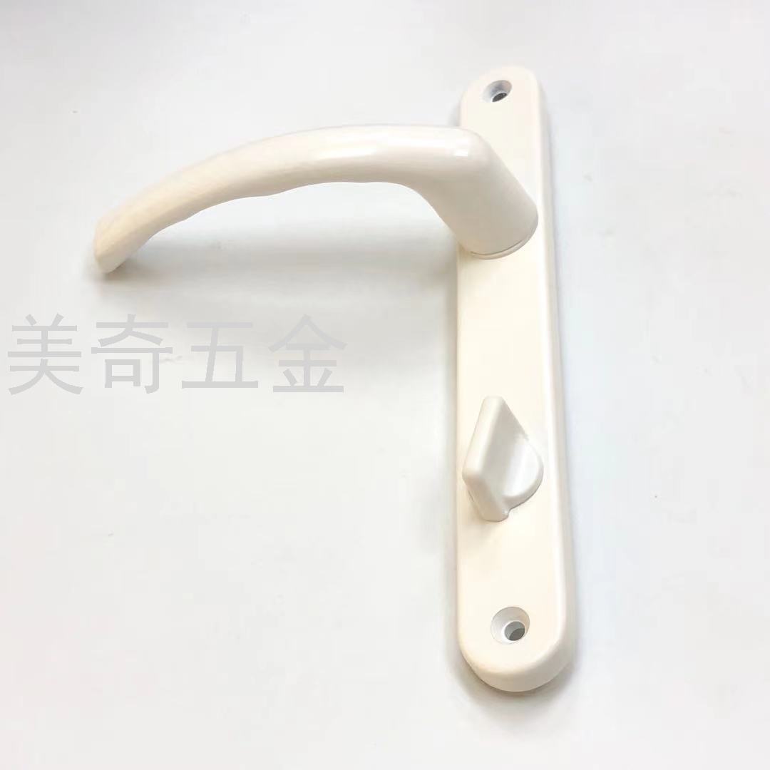 Bathroom Door Lock Aluminum Alloy Indoor Universal Keyless Bathroom Toilet Indoor Bedroom Noiseless Door Handle