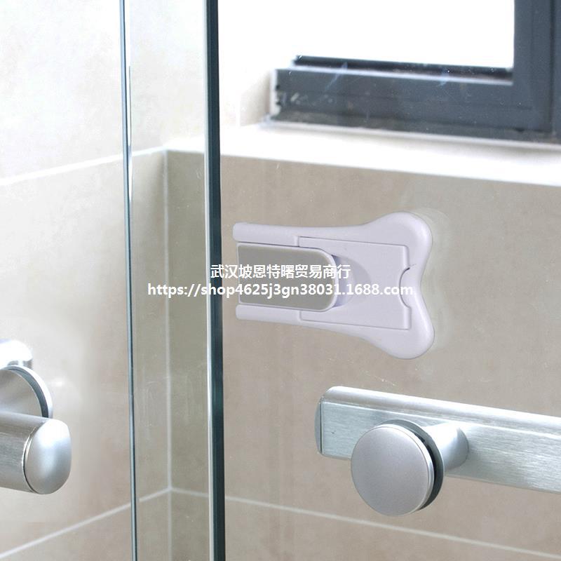 Window Wardrobe Sliding Rail Lock Safety Door Sliding Door Children&#039;s Sliding Door Lock Baby Sliding Window Sliding Protective Lock Cabinet