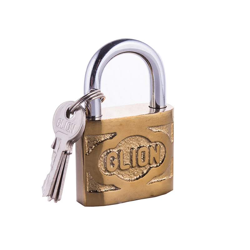 Lock Padlock Iron Padlock Die Casting Lock Cast Iron Titanium Padlock Door Warehouse Dormitory Cabinet Household Padlock in Stock