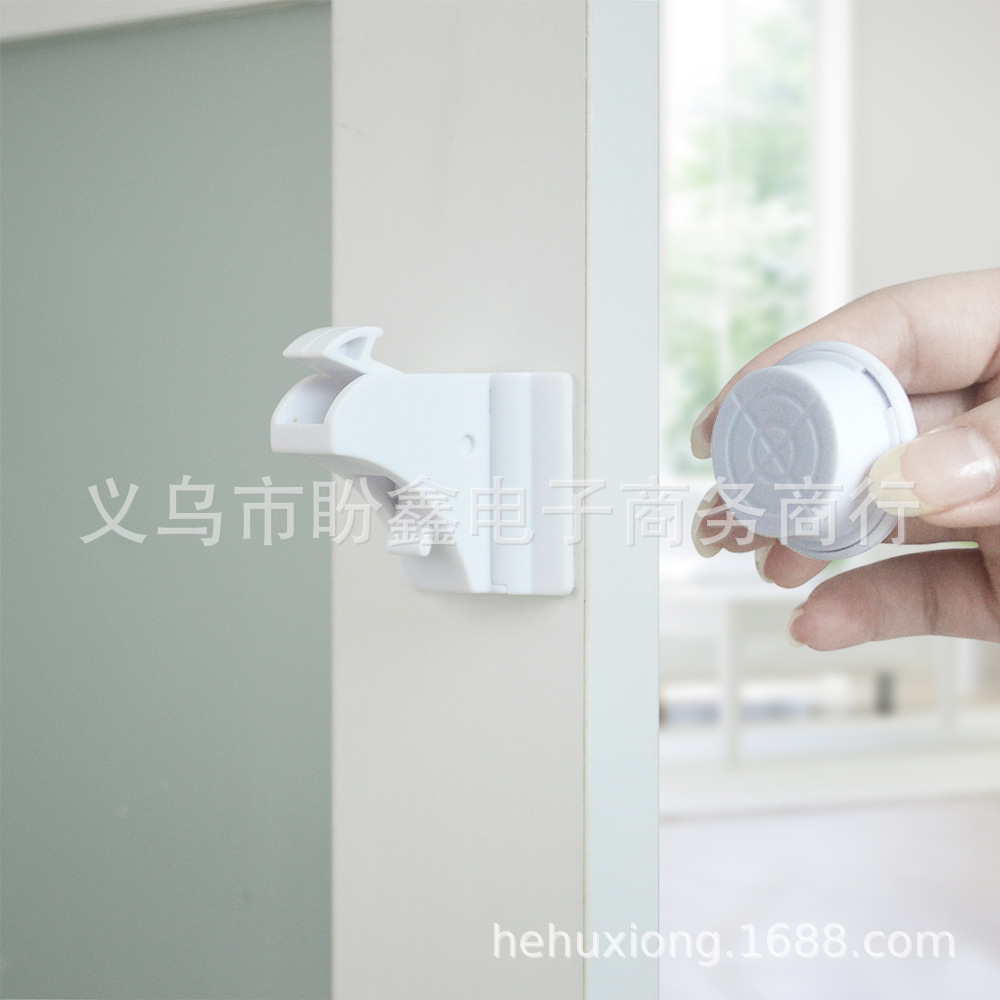 Children&#039;s Invisible Safety Lock Baby Chest of Drawer Door Safety Lock Amazon Wish Hot Sale Magnetic Lock Magic Lock