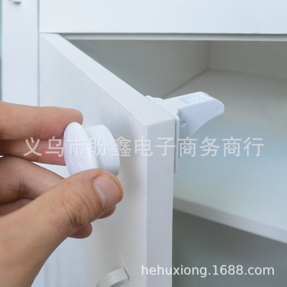 Children&#039;s Invisible Safety Lock Baby Chest of Drawer Door Safety Lock Amazon Wish Hot Sale Magnetic Lock Magic Lock