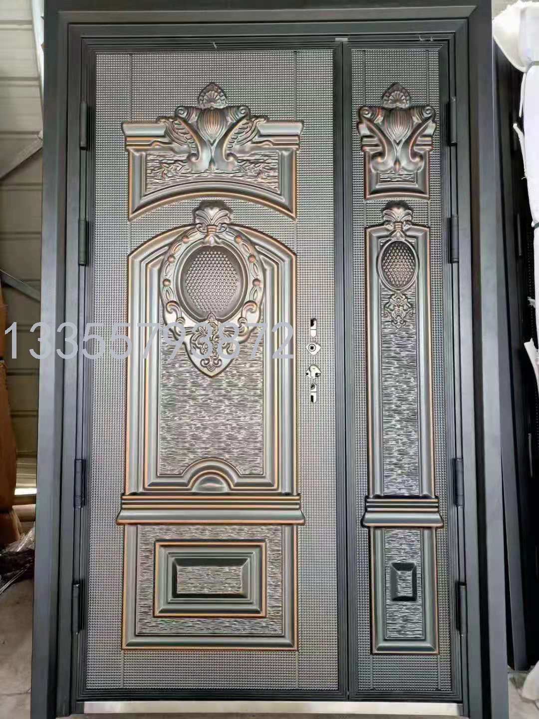 Class A Anti-Theft Door Household Entrance Door Smart Fingerprint Lock Door Steel Safety Door
