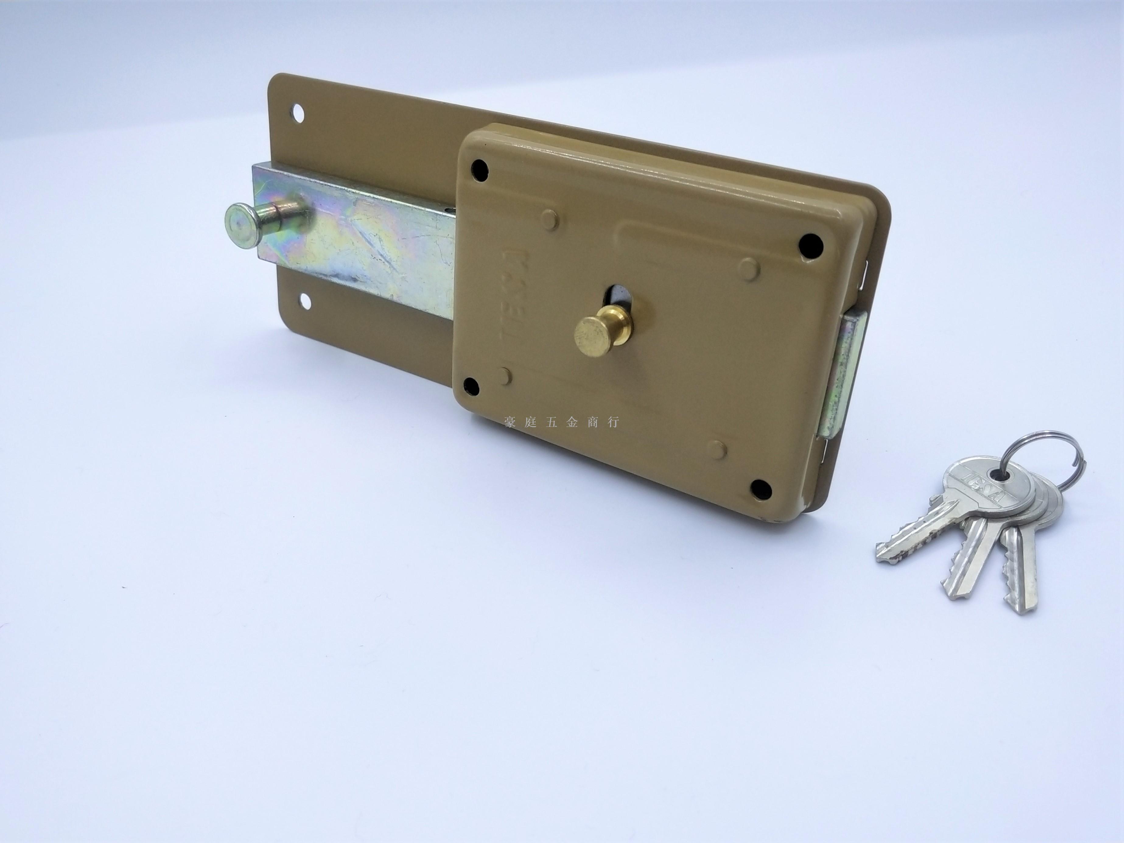 External Gate Lock Anti-Theft Door Lock Iron Door Lock 6-Gear Switch External Door Lock IESA Card