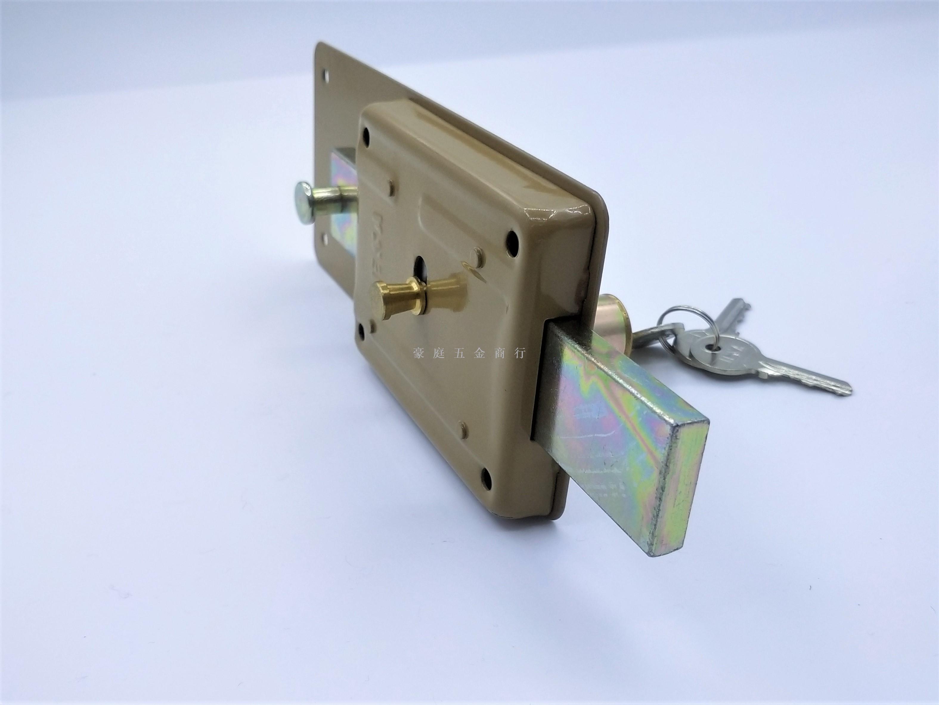 External Gate Lock Anti-Theft Door Lock Iron Door Lock 6-Gear Switch External Door Lock IESA Card