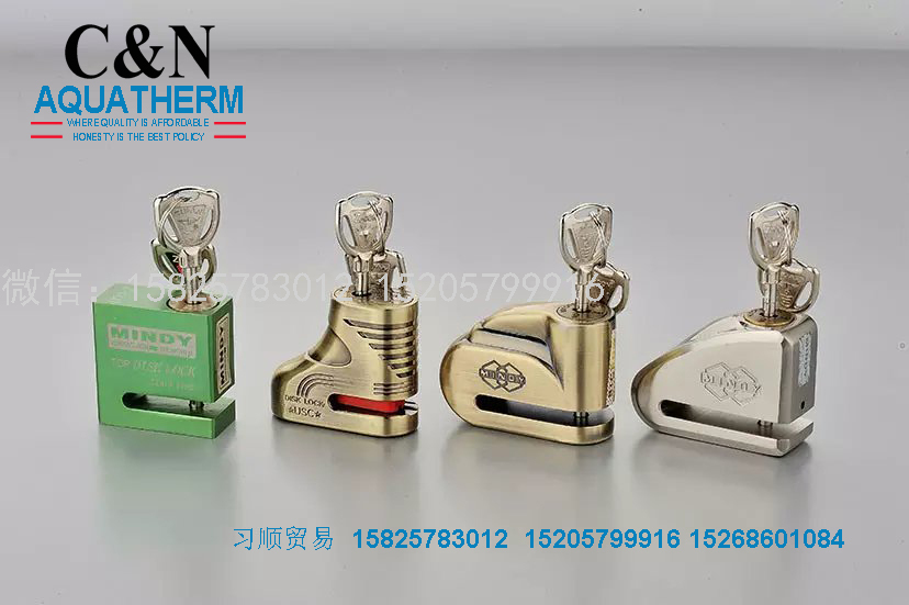 round Copper Lock Waterproof Anti-Rust Copper Lock Warehouse Door Copper Padlock Lock Head