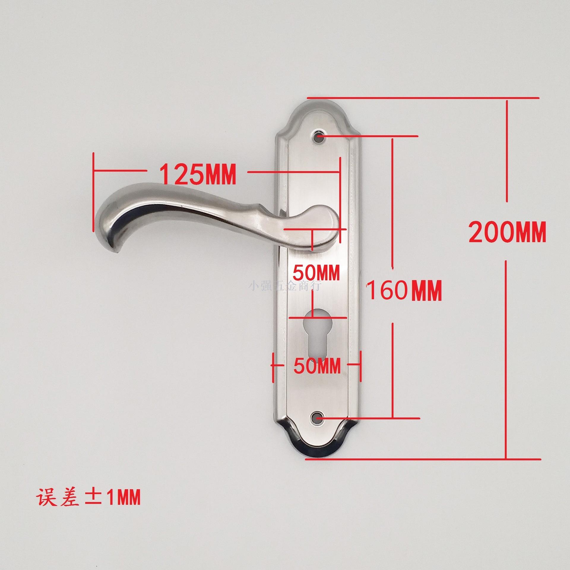 Stainless steel interior door lock bedroom door lock stainless steel wood door lock interior lock