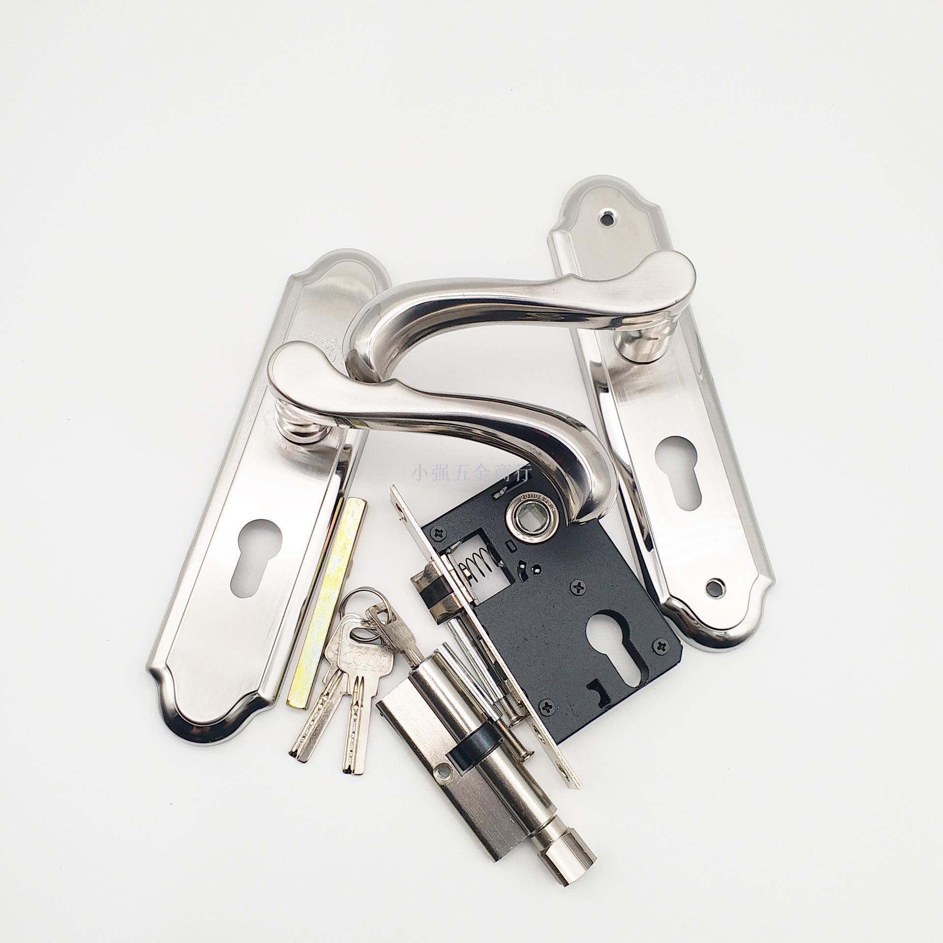 Stainless steel interior door lock bedroom door lock stainless steel wood door lock interior lock