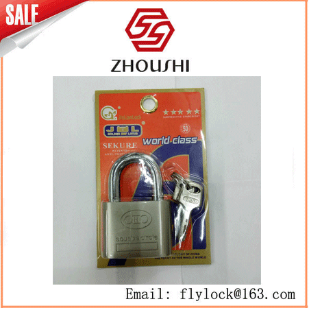 [zhou&#039;s lock industry] large round corner sublight leaf lock 50mm iron padlock spot manufacturers direct door lock