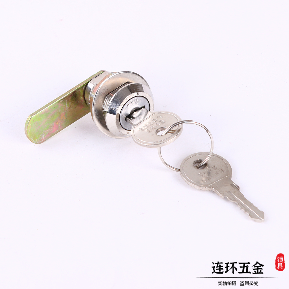 Cabinet Door Iron Storage File Cabinet Magazine Rack File Box Lock Cylinder Drawer Lock Wardrobe Mailbox Cam Lock