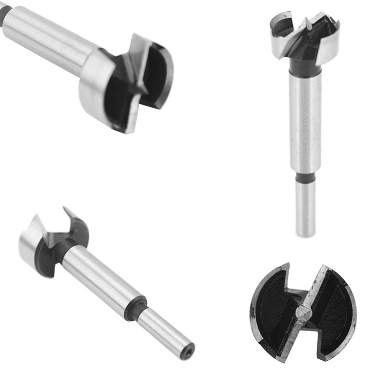 Cross-Border Tapper Woodworking Flat Wing Drill Bit Reamer round Desktop Wood Board Puncher Tool Door Lock Hinge Drill