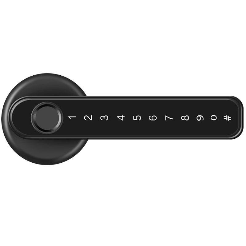 Graffiti Smart Lock Mobile Phone Bluetooth Control Indoor Wooden Door Room Bedroom Office Fingerprint Lock Password Bedroom Door Lock