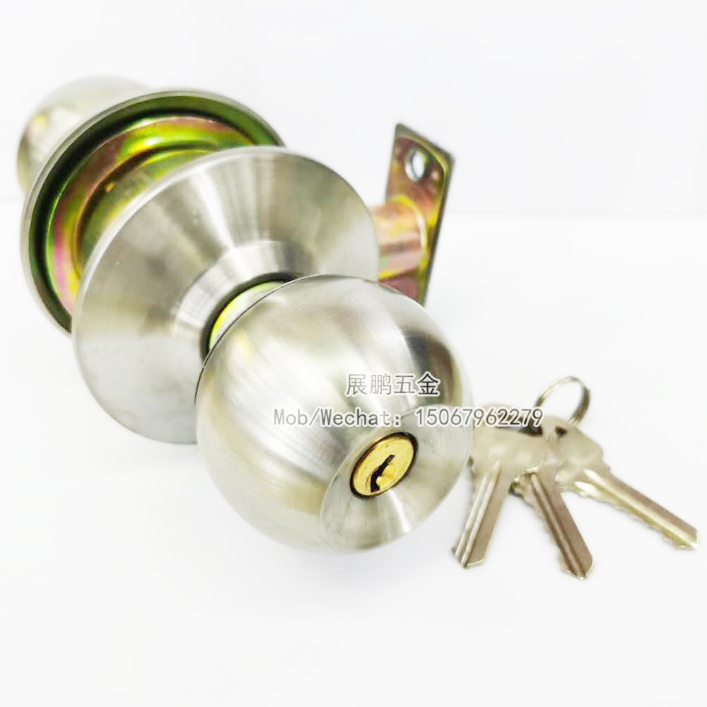 Southeast Asia Hot Sale Household Door Lock Indoor Bedroom Ball Door Lock Stainless Steel Bathroom Ball Lock Factory Direct Sales