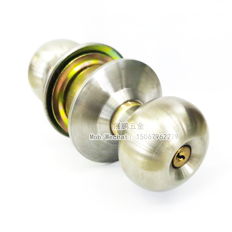 Southeast Asia Hot Sale Household Door Lock Indoor Bedroom Ball Door Lock Stainless Steel Bathroom Ball Lock Factory Direct Sales