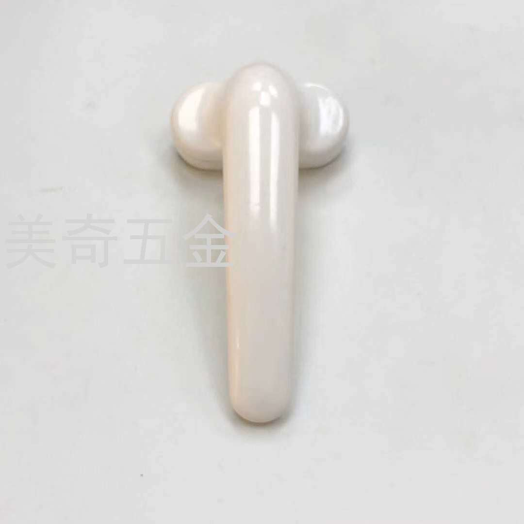 Door and Window Drive Handle outside Flat Push Window inside Open inside Inverted Broken Bridge Handle Aluminum Alloy Handle Rotating Double-Direction Lock Handle