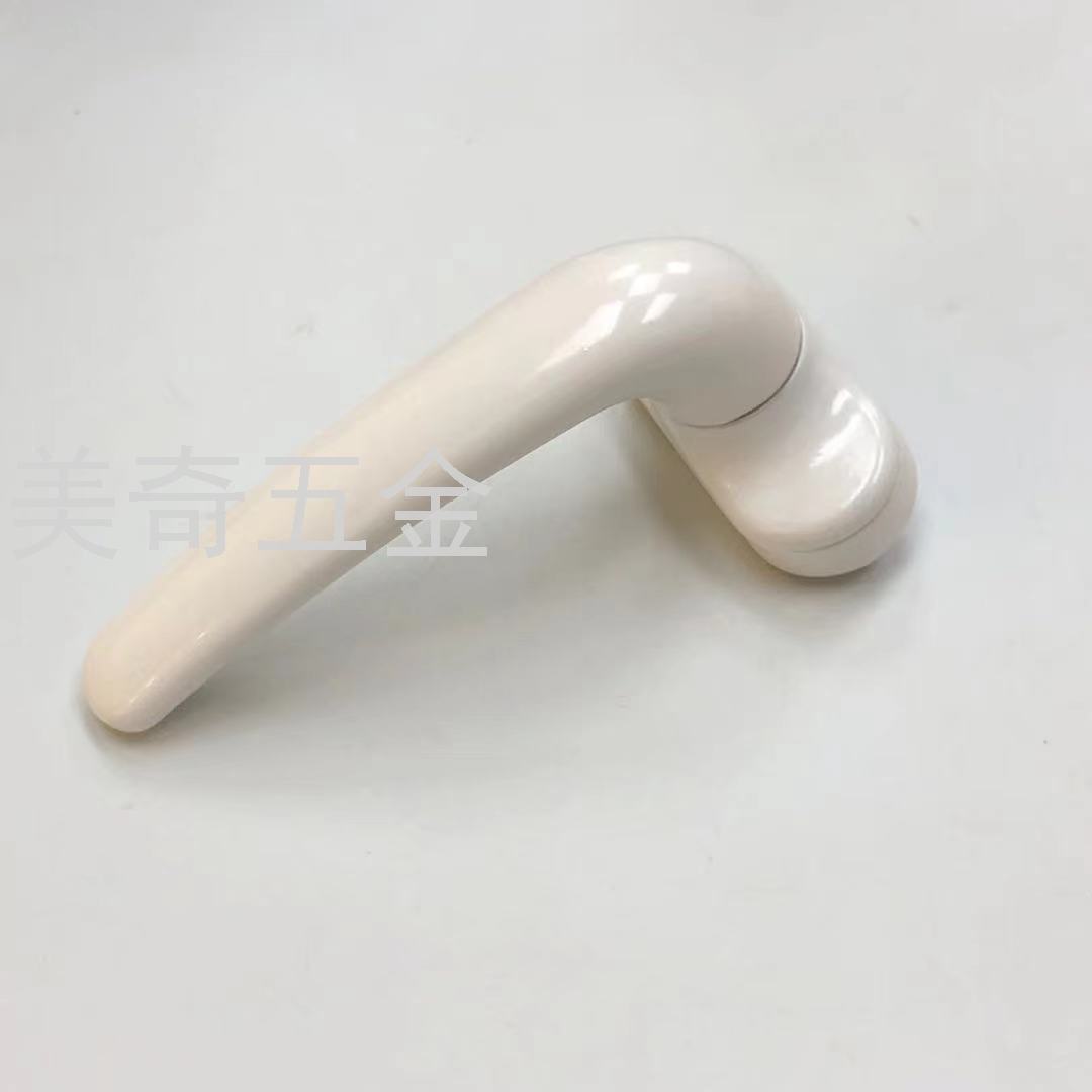 Door and Window Drive Handle outside Flat Push Window inside Open inside Inverted Broken Bridge Handle Aluminum Alloy Handle Rotating Double-Direction Lock Handle