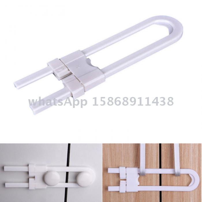 Slingifts Baby Safety Lock U Shape Security for Cabinet Children Cupboard Door Drawer
