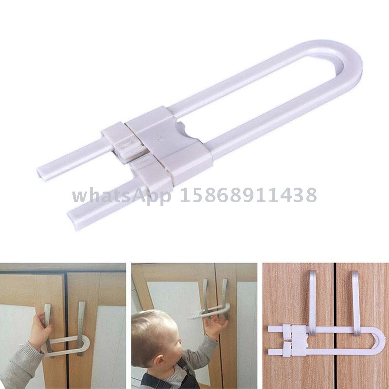 Slingifts Baby Safety Lock U Shape Security for Cabinet Children Cupboard Door Drawer