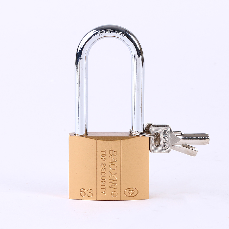 Imitation copper padlock Small copper padlock interlock door lock copper padlock head Imitation copper padlock