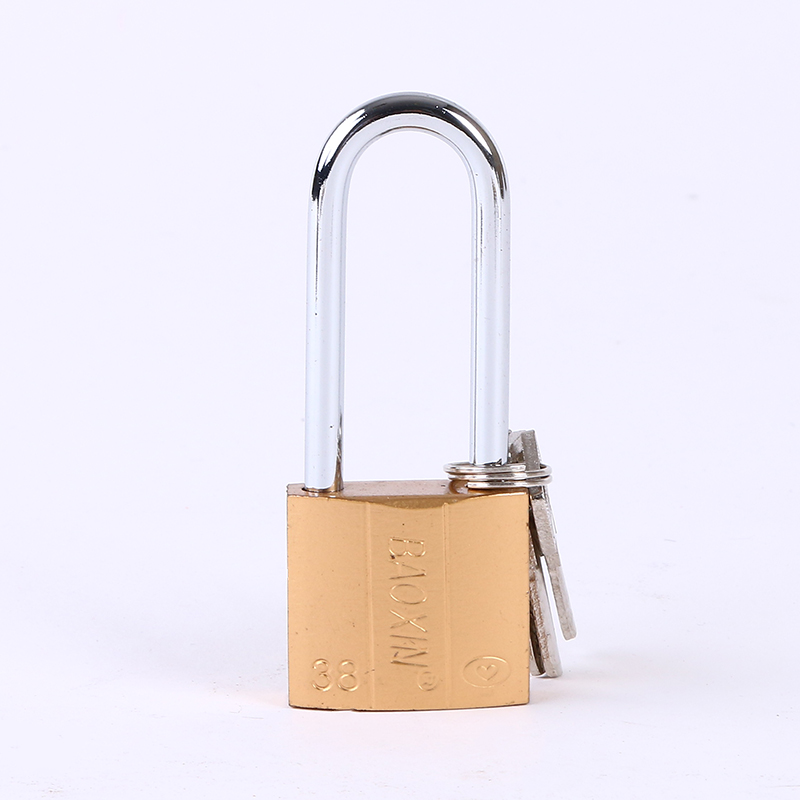 Imitation copper padlock Small copper padlock interlock door lock copper padlock head Imitation copper padlock