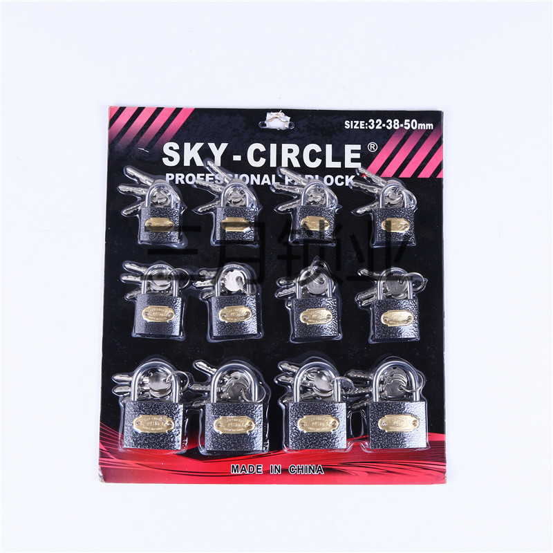 General lock alloy padlock door lock security lock home security cabinet small lock cabinet door lock