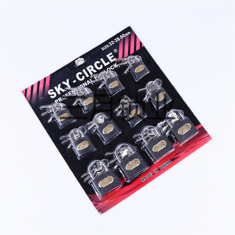 General lock alloy padlock door lock security lock home security cabinet small lock cabinet door lock