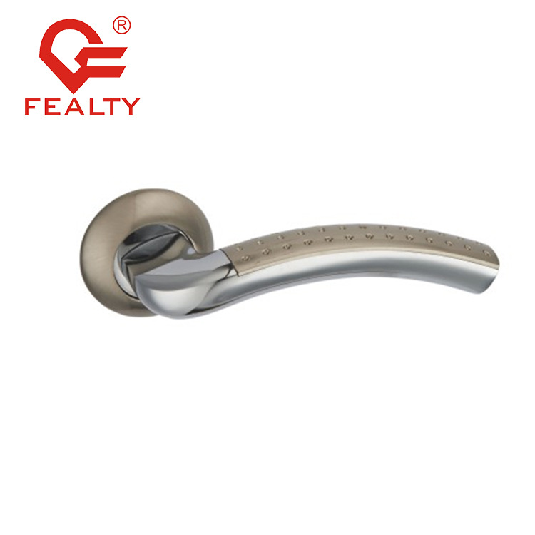 Manufacturers direct lock indoor solid wood bedroom mechanical door zinc alloy material welcome to order