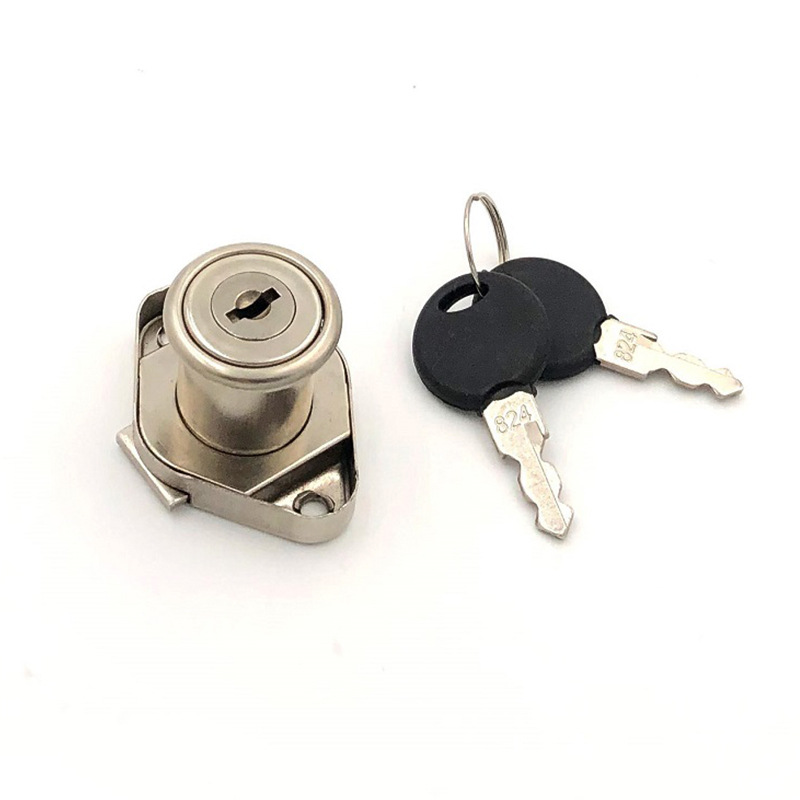 Iron Diamond Furniture Accessories cabinet drawer lock desk Iron tongue cupboard door lock file cabinet lock core