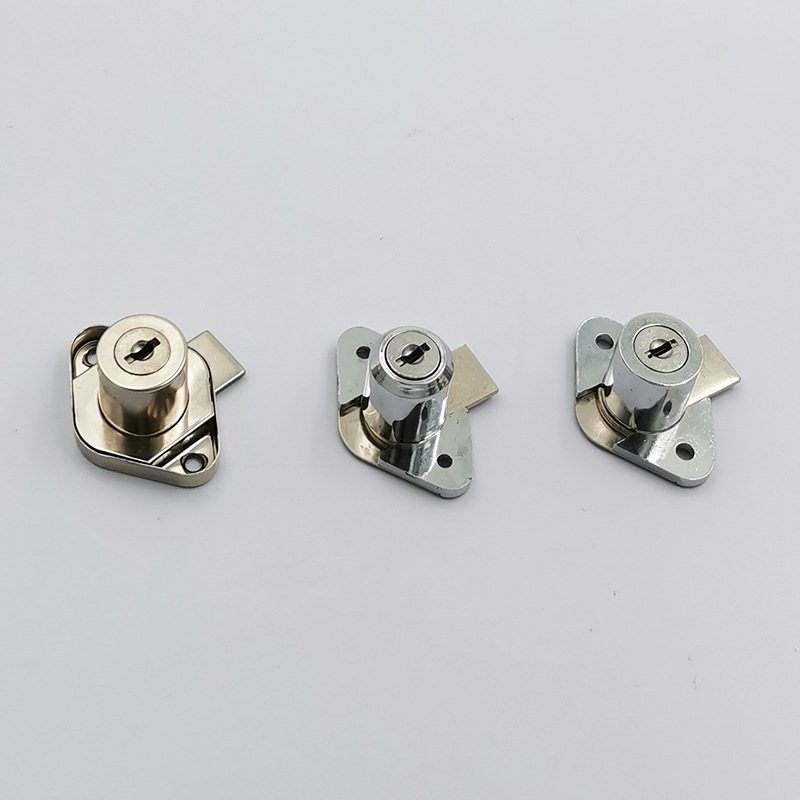 Iron Diamond Furniture Accessories cabinet drawer lock desk Iron tongue cupboard door lock file cabinet lock core