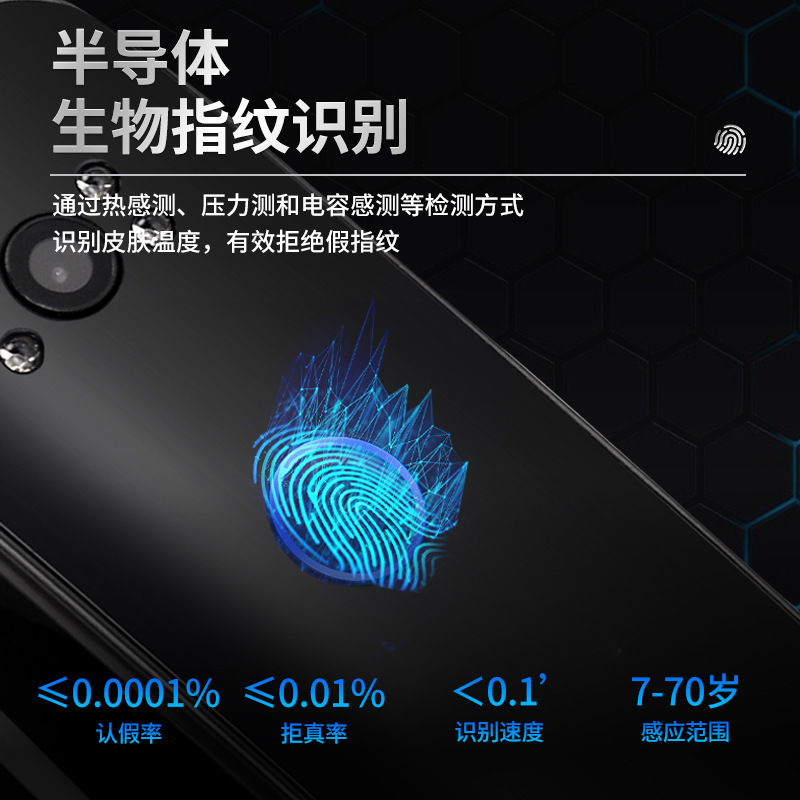 Hengyang 3D Face Recognition Lock Anti-Theft Door Household Fingerprint Password Lock Peephole Viewer Smart Lock Fingerprint Lock Wholesale
