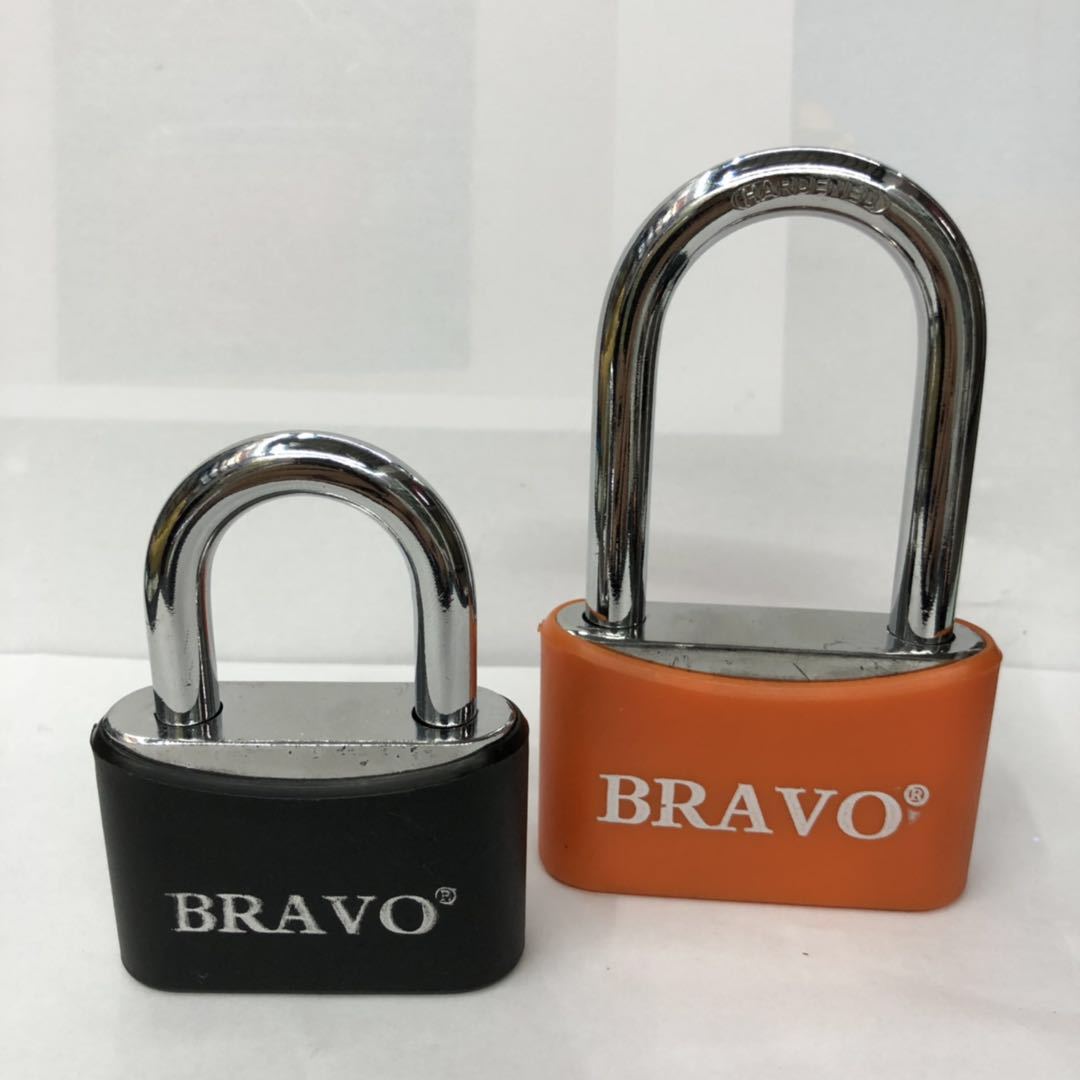 Pujiang Padlock Factory Customized Small Lock Cover Shell Yuan Angle Iron Padlock Box Cabinet Lock Luggage Lock Open Anti-Theft Door Lock