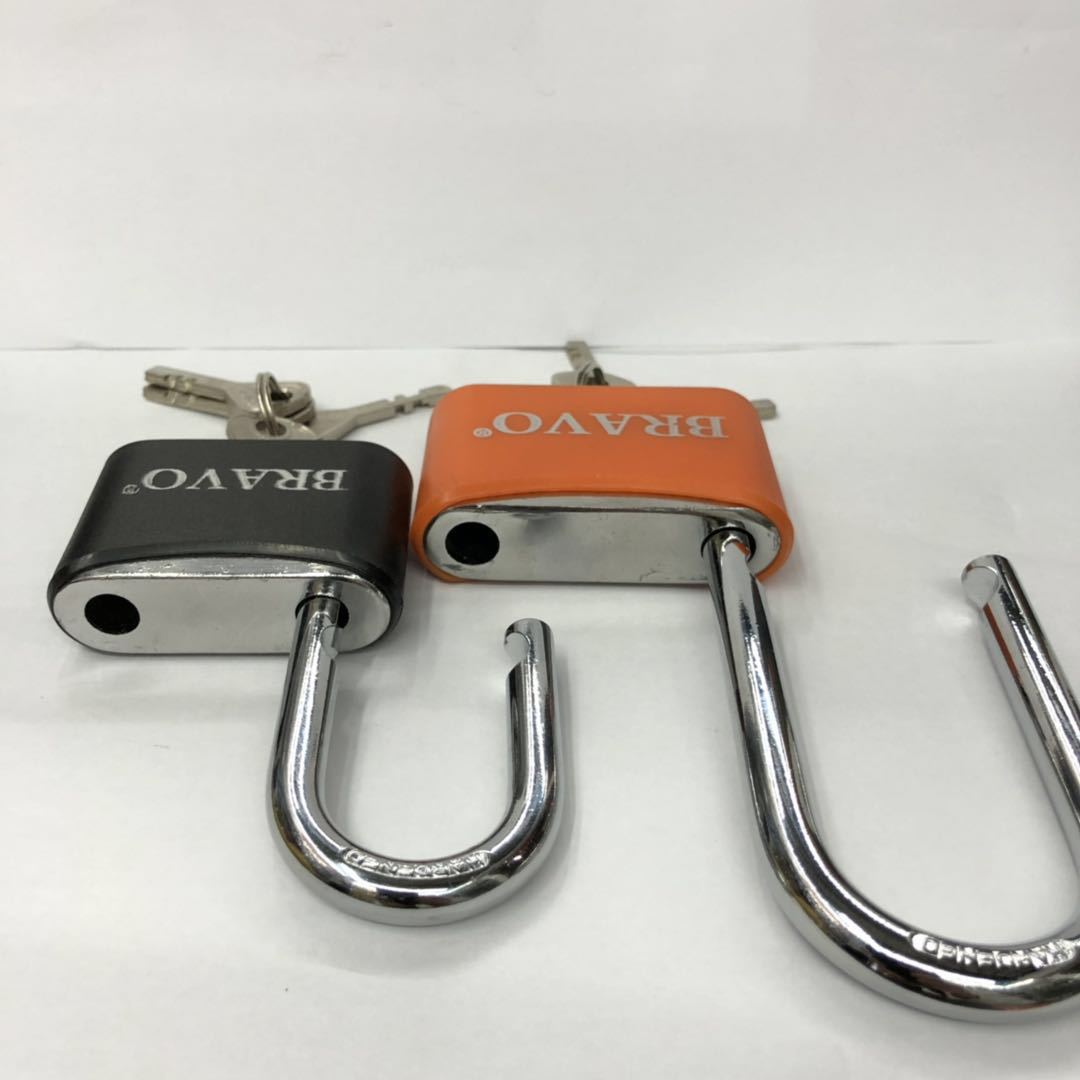 Pujiang Padlock Factory Customized Small Lock Cover Shell Yuan Angle Iron Padlock Box Cabinet Lock Luggage Lock Open Anti-Theft Door Lock