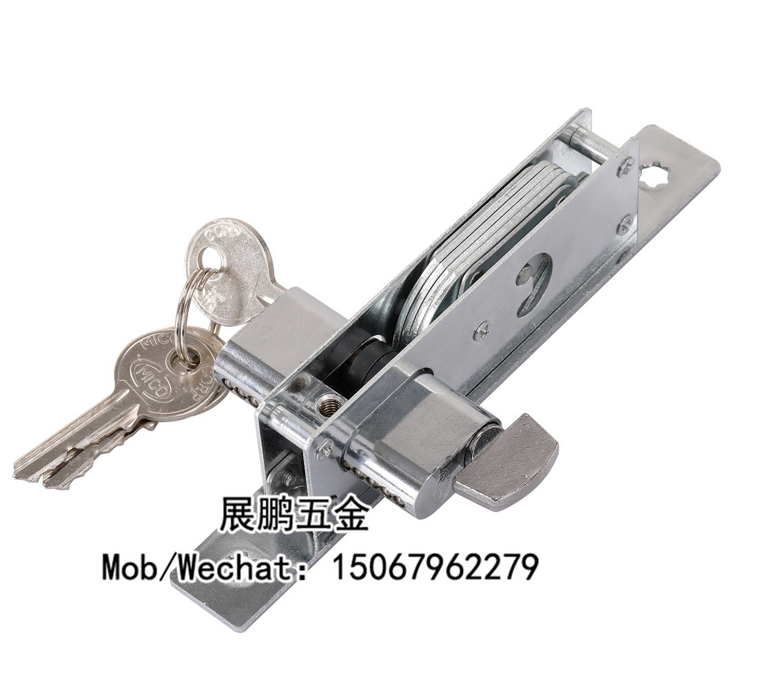 Balcony Door Double Open Sliding Door Lock High Parking Lock Aluminum Alloy Parking Lock Aluminum Frame Sliding Door Lock Sliding Door Parking Lock Lock Cylinder