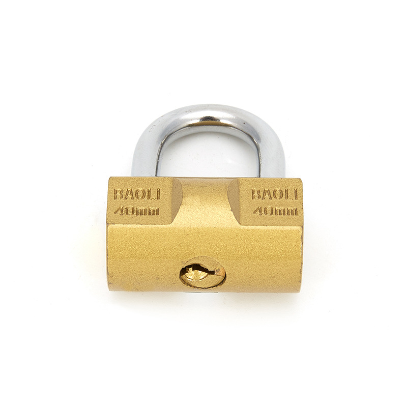 Lock Padlock Iron Padlock Copper Padlock Door Lock Hammer Lock Imitation Copper Lock All Copper Hammer Lock Copper Hammer Lock