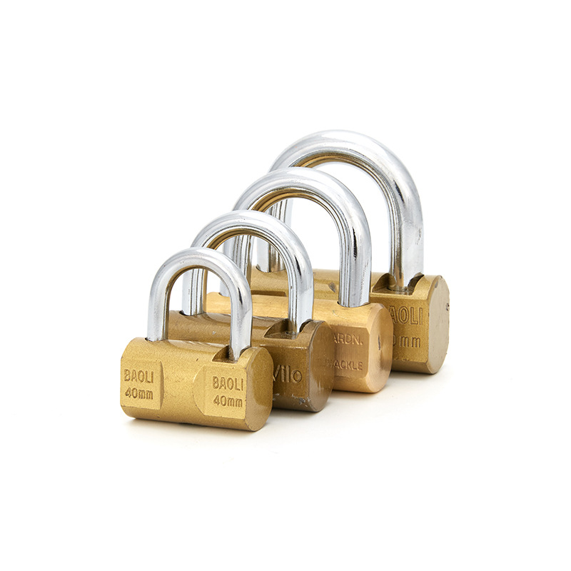 Lock Padlock Iron Padlock Copper Padlock Door Lock Hammer Lock Imitation Copper Lock All Copper Hammer Lock Copper Hammer Lock