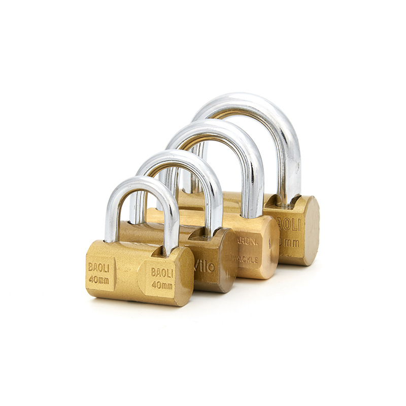 Lock Padlock Iron Padlock Copper Padlock Door Lock Hammer Lock Imitation Copper Lock All Copper Hammer Lock Copper Hammer Lock