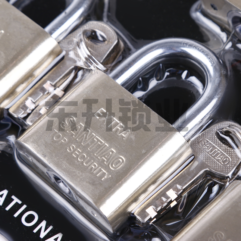 Anti-Rust Open Small Lock Anti-Skid Door Anti-Theft Balcony Window Lock Super B Grade Imitation Stainless Steel Padlock