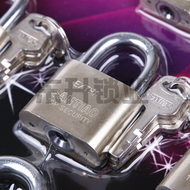 Anti-Rust Open Small Lock Anti-Skid Door Anti-Theft Balcony Window Lock Super B Grade Imitation Stainless Steel Padlock