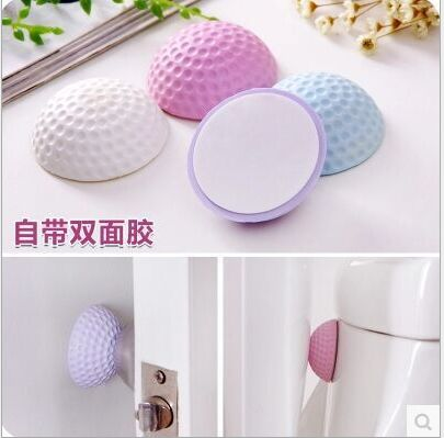 Thickened Silent Door Rear Wall Anti-Collision Mat Golf Style Bumper Door Handle Door Lock Protective Mat