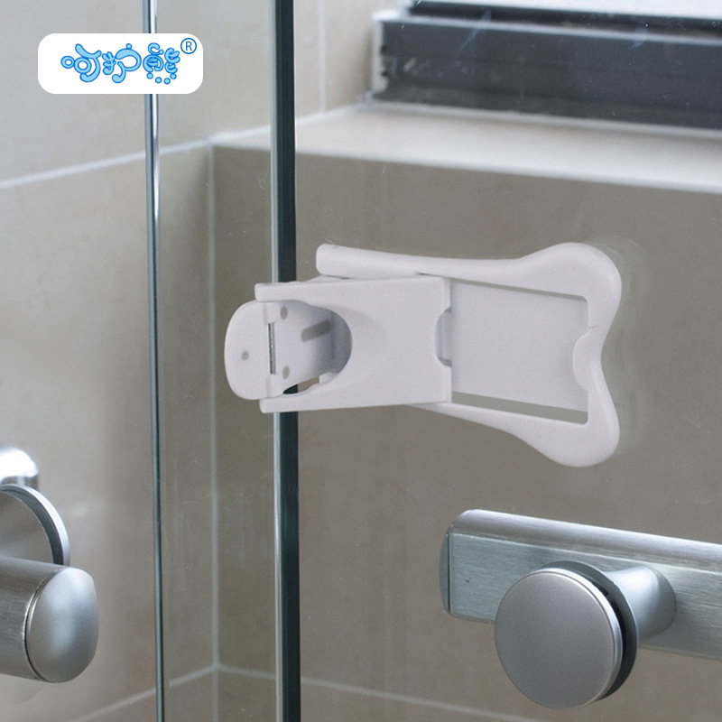 New Children&#039;s Multi-Functional Sliding Window Lock Baby Safety Sliding Door Window Lock Protective Lock Sliding Door Sliding Window Lock