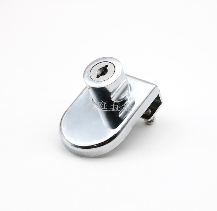 Lock of Glass-Frame Cabinet Single and Double Door Window Lock Mobile Phone Cabinet Table Lock