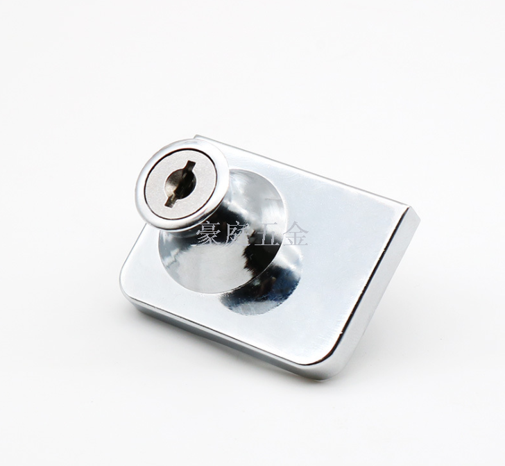 Lock of Glass-Frame Cabinet Single and Double Door Window Lock Mobile Phone Cabinet Table Lock