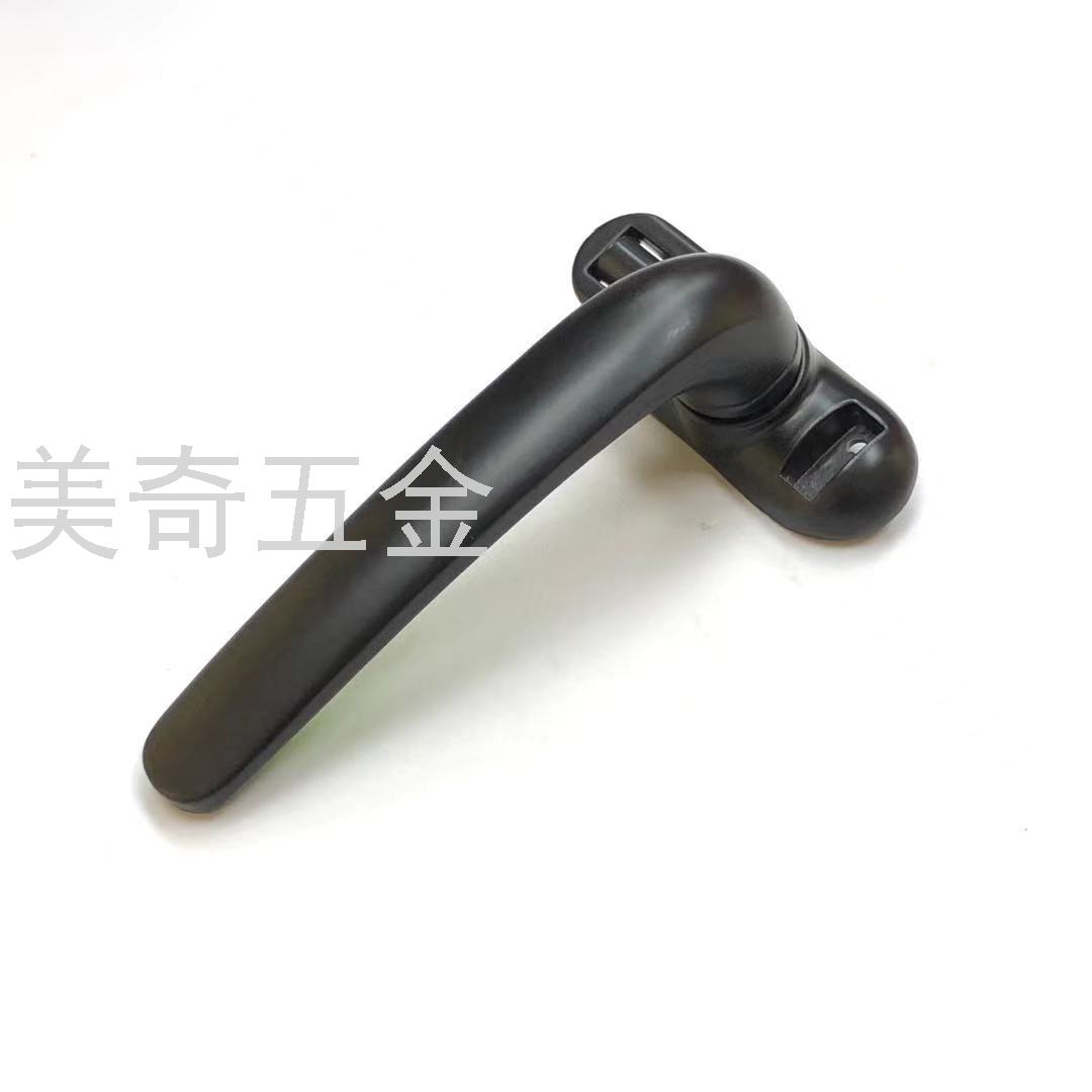 Pulley 7-Shaped Handle Roller Aluminum Window Seven-Word Handle Window Lock Handle Sliding Window Handle Door and Window 7-Shaped Handle