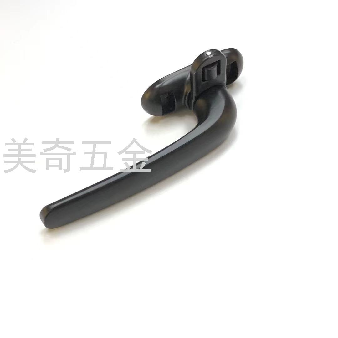 Pulley 7-Shaped Handle Roller Aluminum Window Seven-Word Handle Window Lock Handle Sliding Window Handle Door and Window 7-Shaped Handle