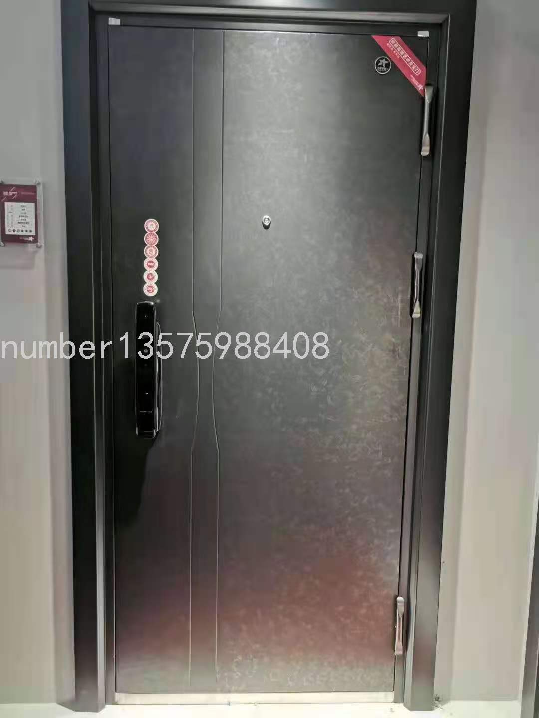 Class A Anti-Theft Door Household Fingerprint Lock Customized Heightened Door Head Mother and Child Door Entry Door