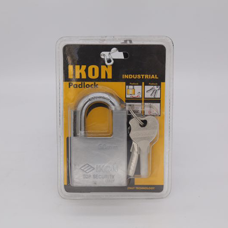 Padlock open padlock waterproof anti-rust anti-theft small lock head warehouse large iron door waist round drawer lock