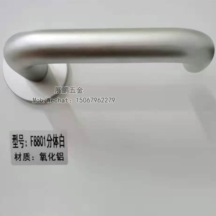 Factory Direct Sales American Simple Door Lock Aluminum Alloy Household Door Lock Silent Bedroom Split Lock
